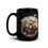 Thumbnail: MERRY CHRISTMAS/HAPPY MAGA YEAR Black Glossy Mug