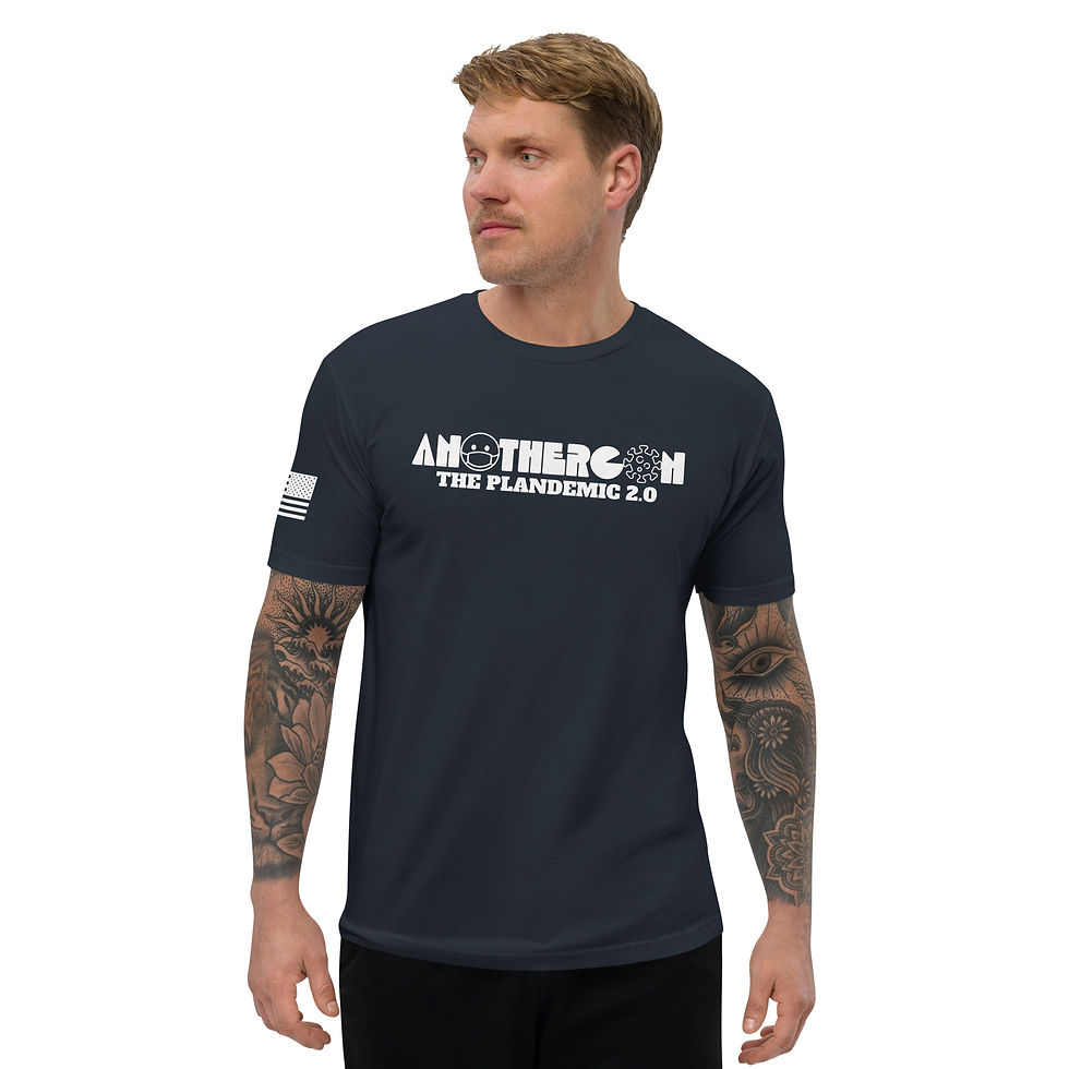 Thumbnail: ANOTHERCON PLANDEMIC 2.0 - WHITE PRINT T-shirt