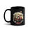 Thumbnail: MERRY CHRISTMAS/HAPPY MAGA YEAR Black Glossy Mug