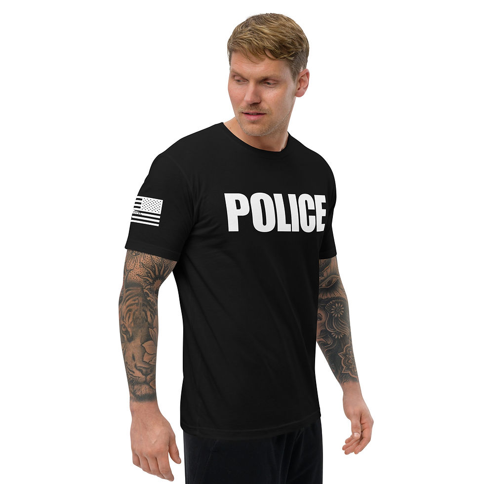 Thumbnail: POLICE Fitted T-shirt