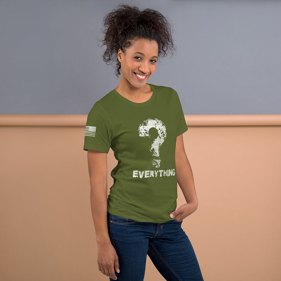 Thumbnail: QUESTION EVERYTHING T-shirt