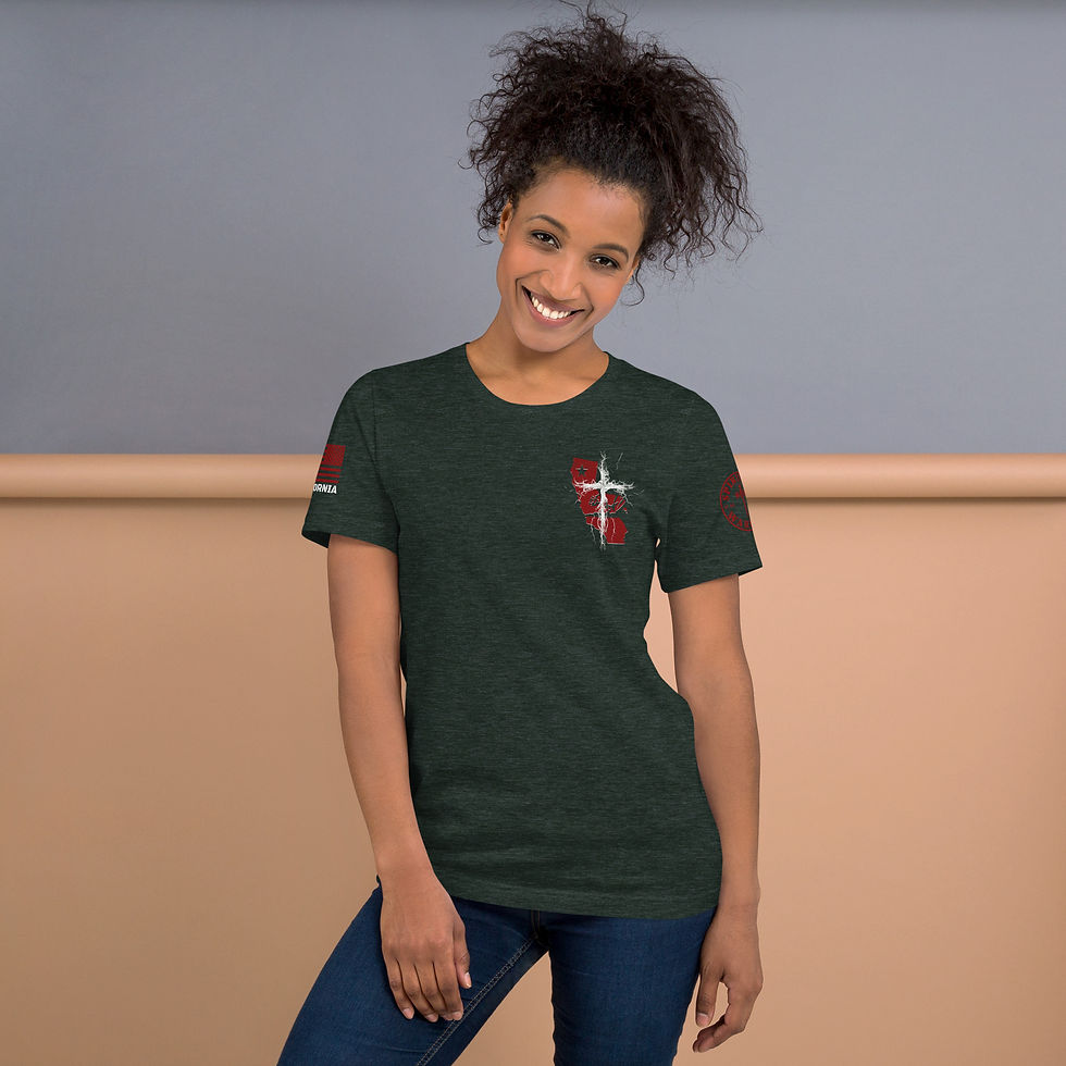 Thumbnail: CALIFORNIA STRONG THROUGH CHRIST T-shirt
