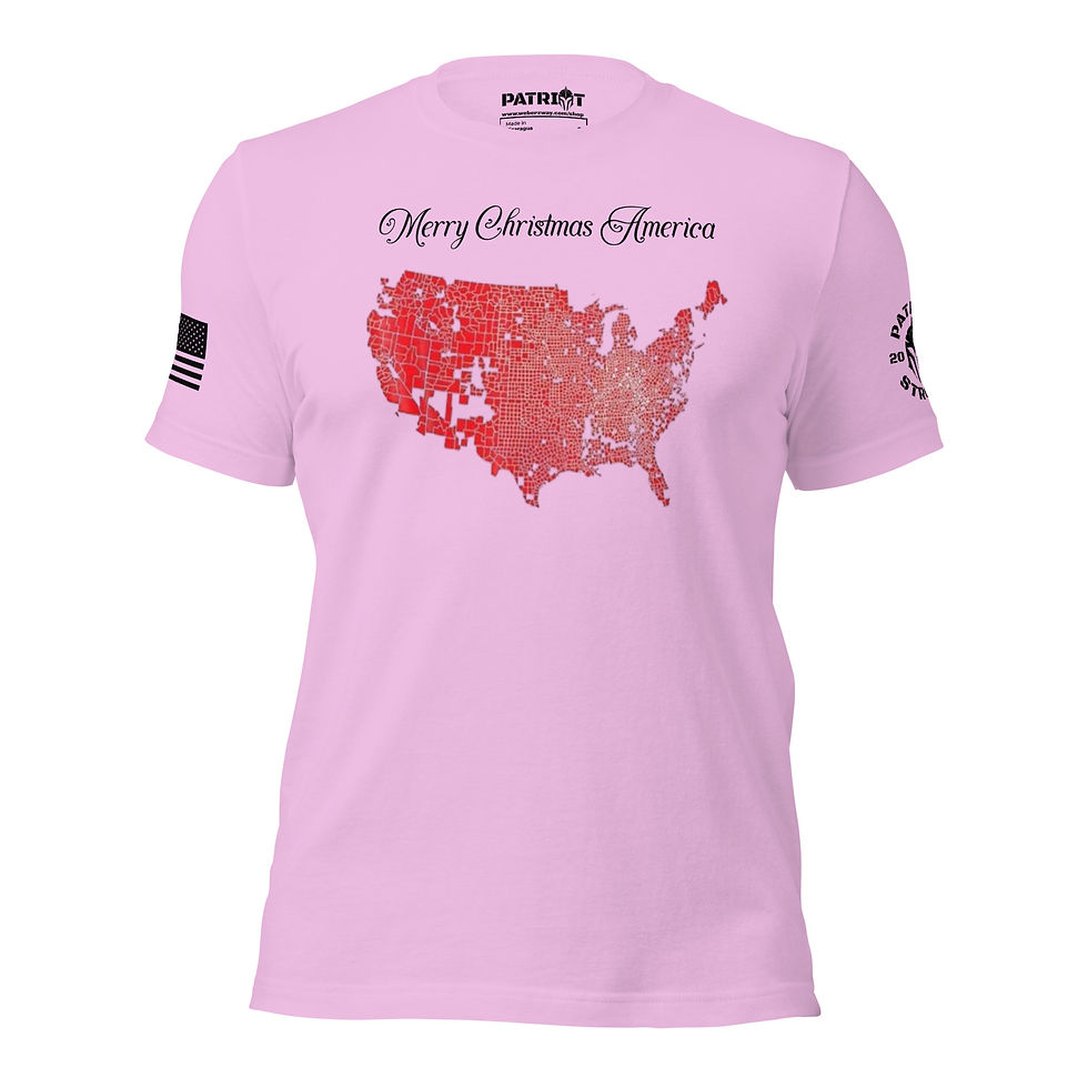 Thumbnail: MERRY CHRISTMAS AMERICA Unisex t-shirt