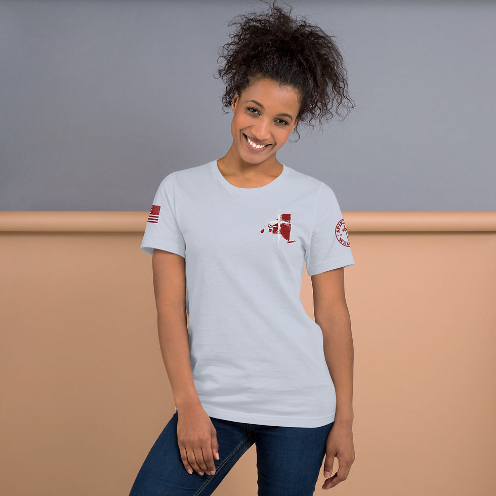 Thumbnail: NEW YORK STRONG THROUGH CHRIST T-shirt