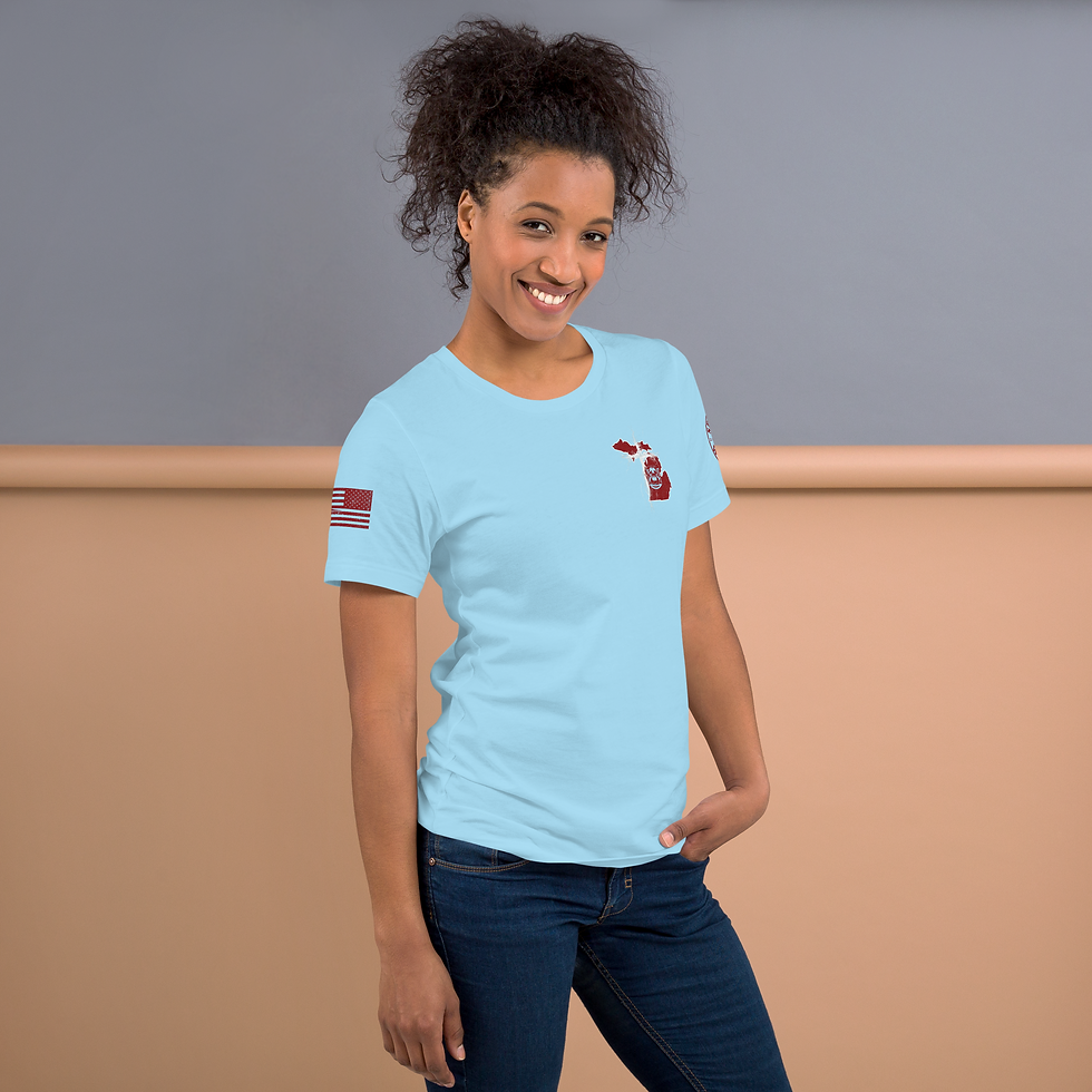 Thumbnail: MICHIGAN STRONG THROUGH CHRIST T-shirt
