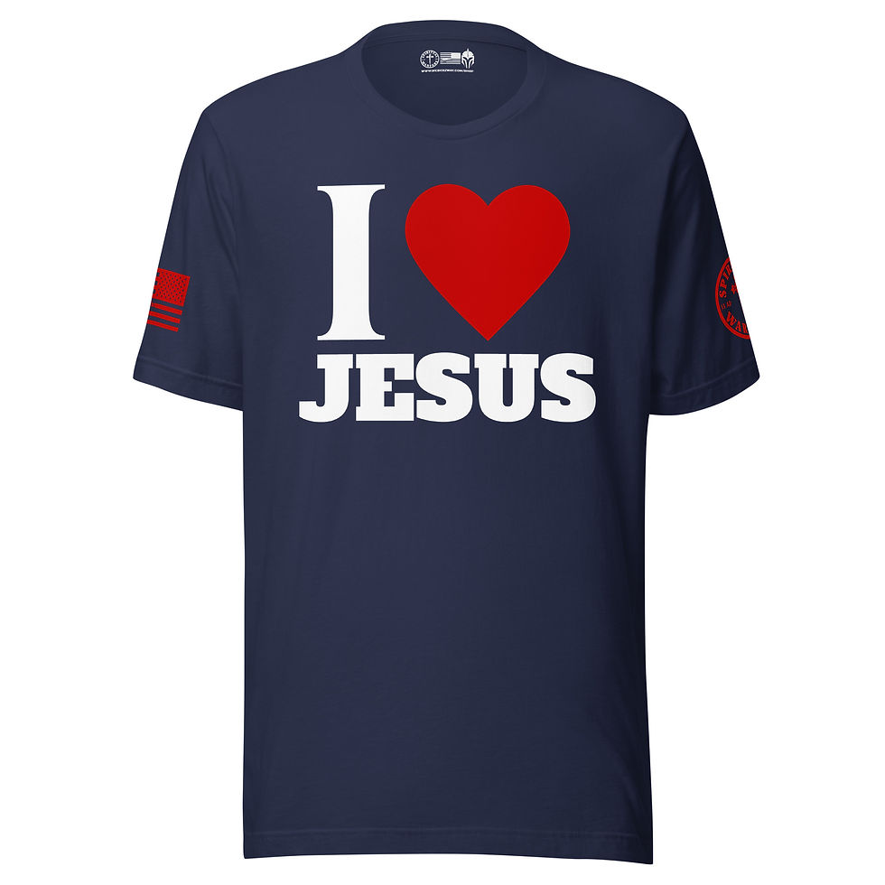 Thumbnail: I LOVE JESUS Unisex T-shirt