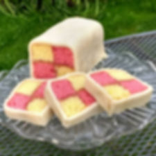 Large Battenburg Cake
