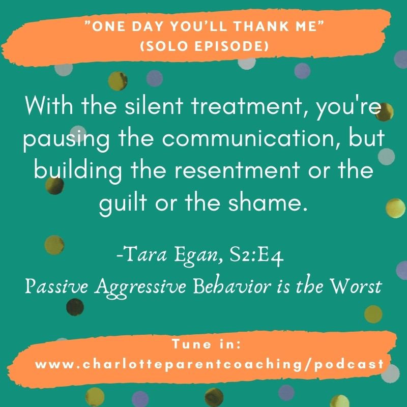 Passive Aggressive Behavior is the Worst