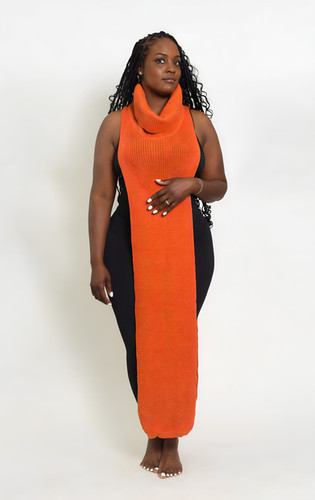 Arial Orange Scarf | Vogueish