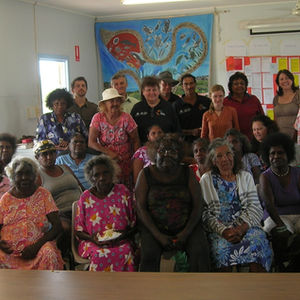 Warning, the picture contains deceased people. The incredible and inspiring women of Mornington Island