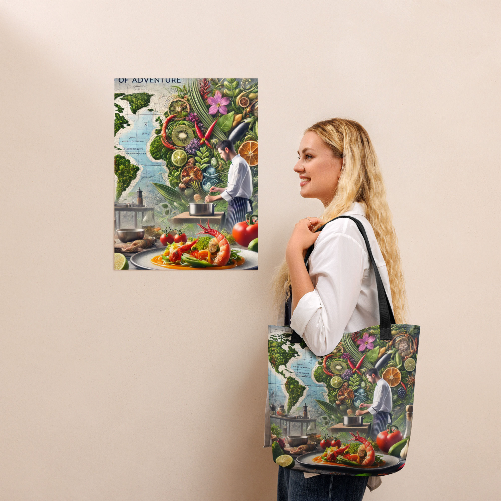 Love Cooking Anywhere - Tote bag