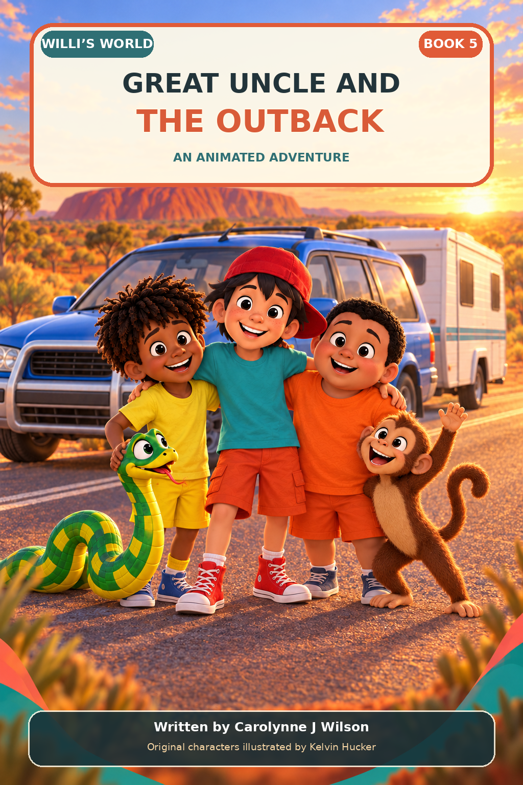 Willi, Great Uncle and the Outback – Book 5