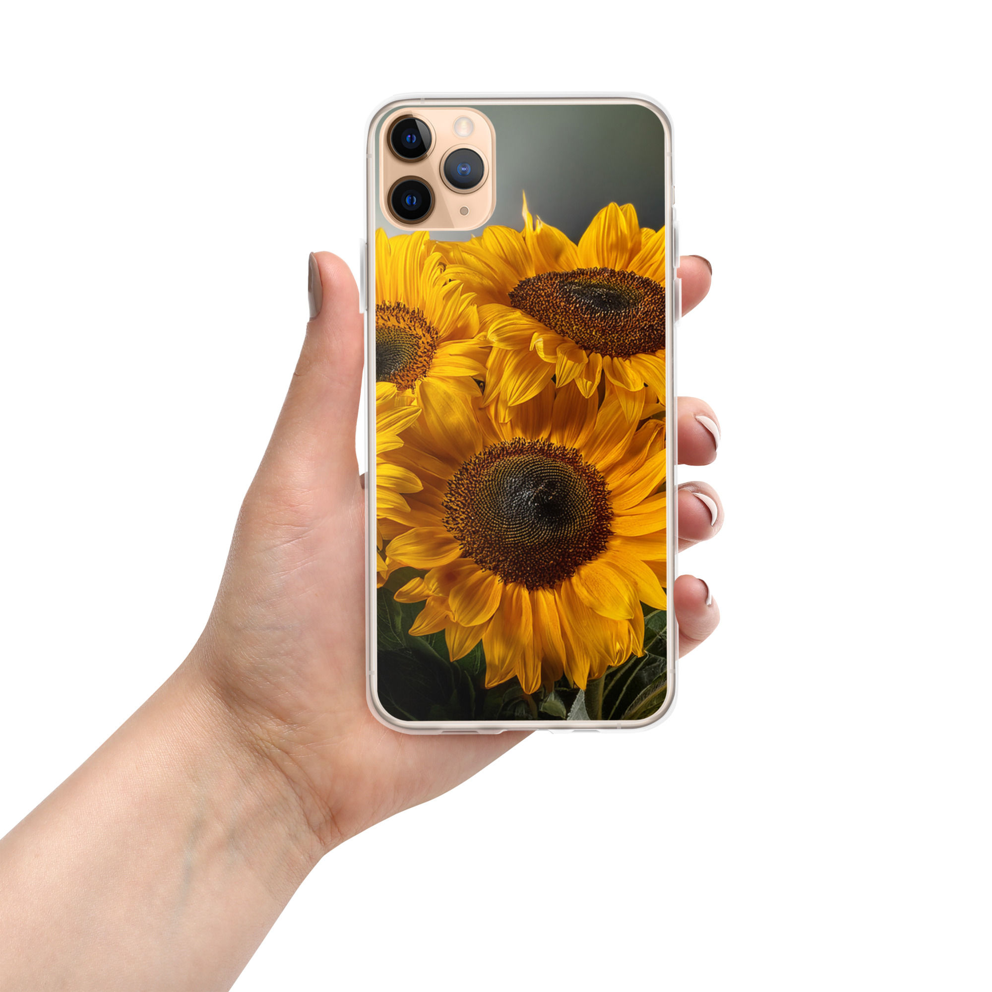 Sunflower Clear Case for iPhone®