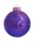 Purple Ornament