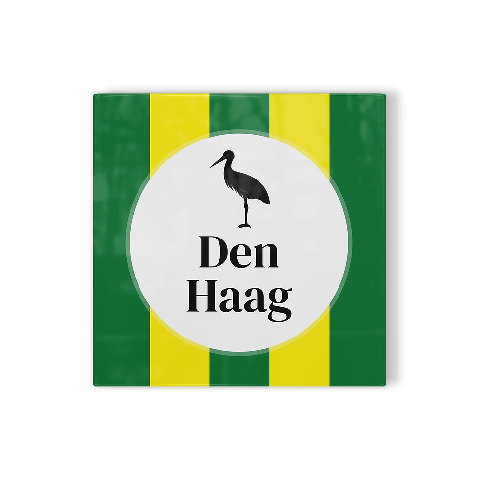 Ado Den Haag souvenir - tegeltje