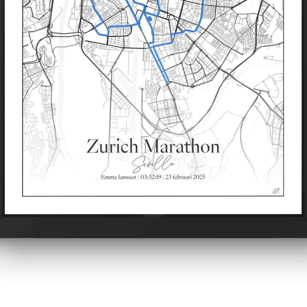 Thumbnail: Marathon Sevilla poster wit