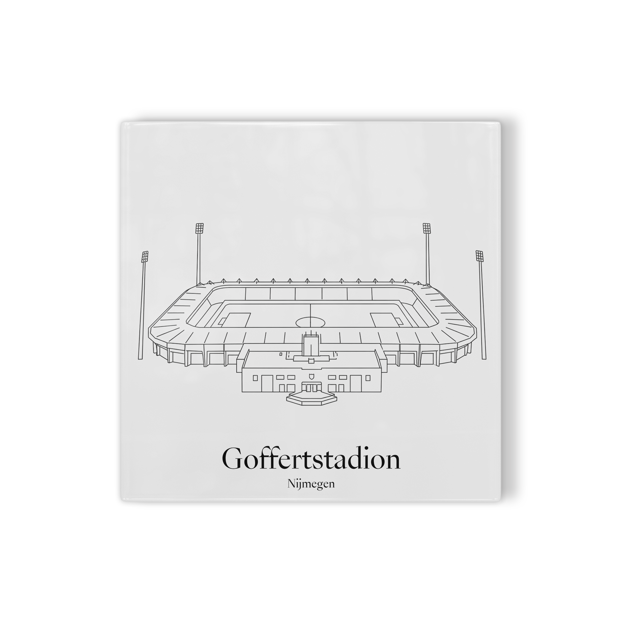Tegeltje Goffertstadion Nijmegen