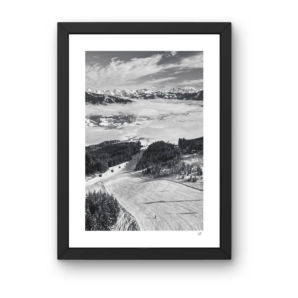 Thumbnail: Poster Oostenrijk skigebied