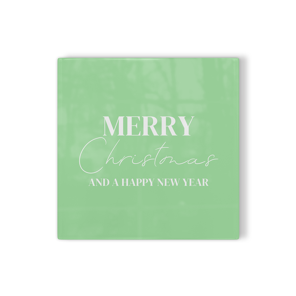 Thumbnail: Tegeltje Merry Christmas and a happy New Year