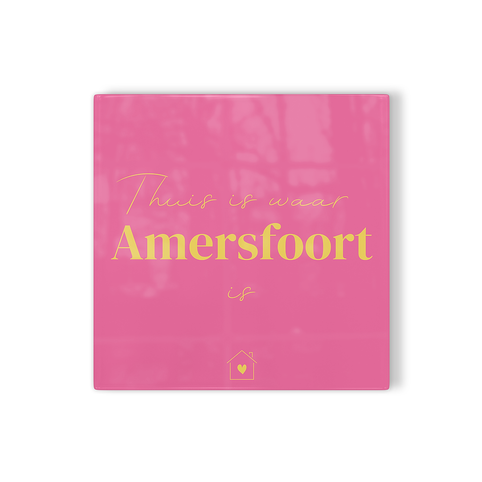 Thumbnail: Tegeltje thuis is waar Amersfoort