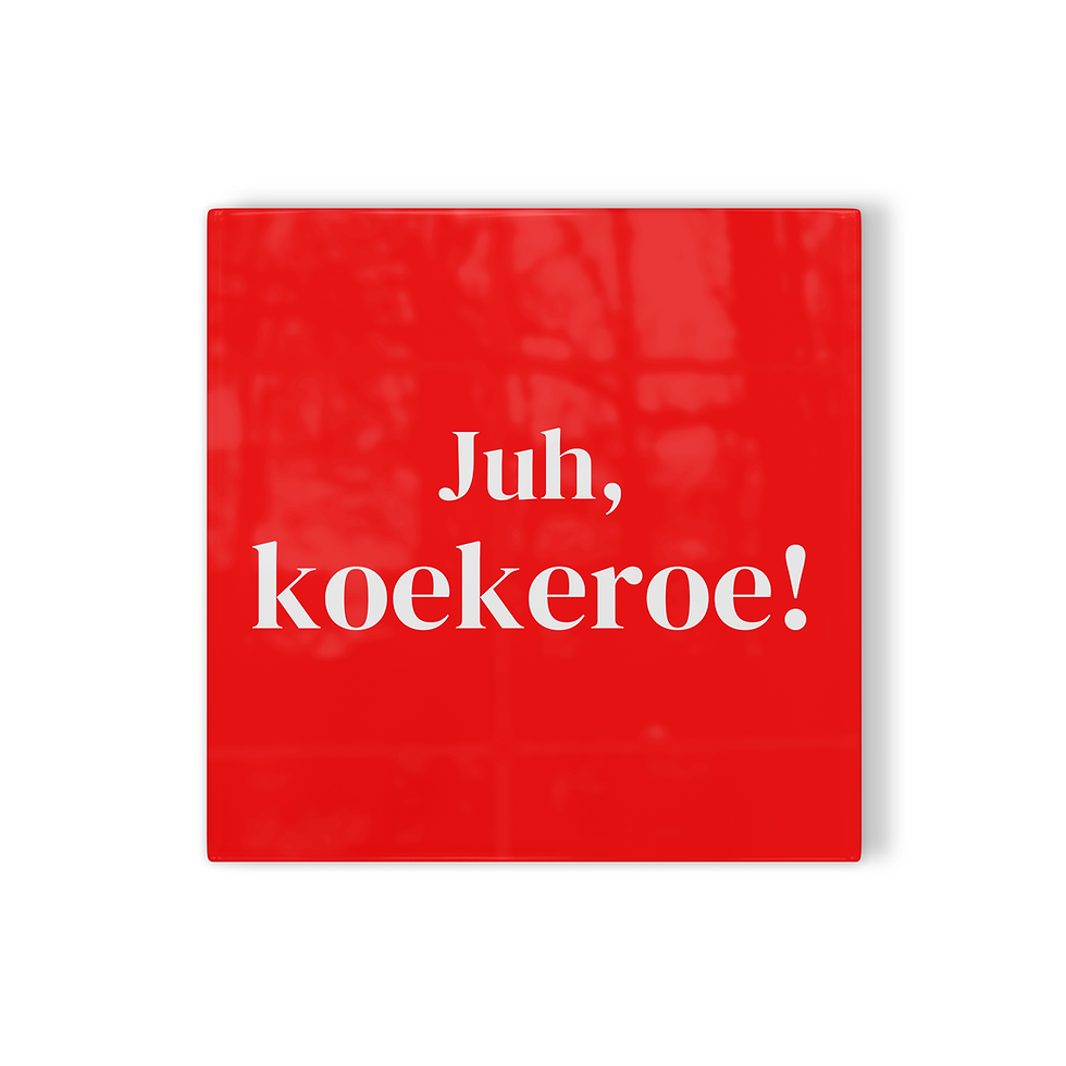 Thumbnail: Tegeltje Leiden Juh, Koekeroe