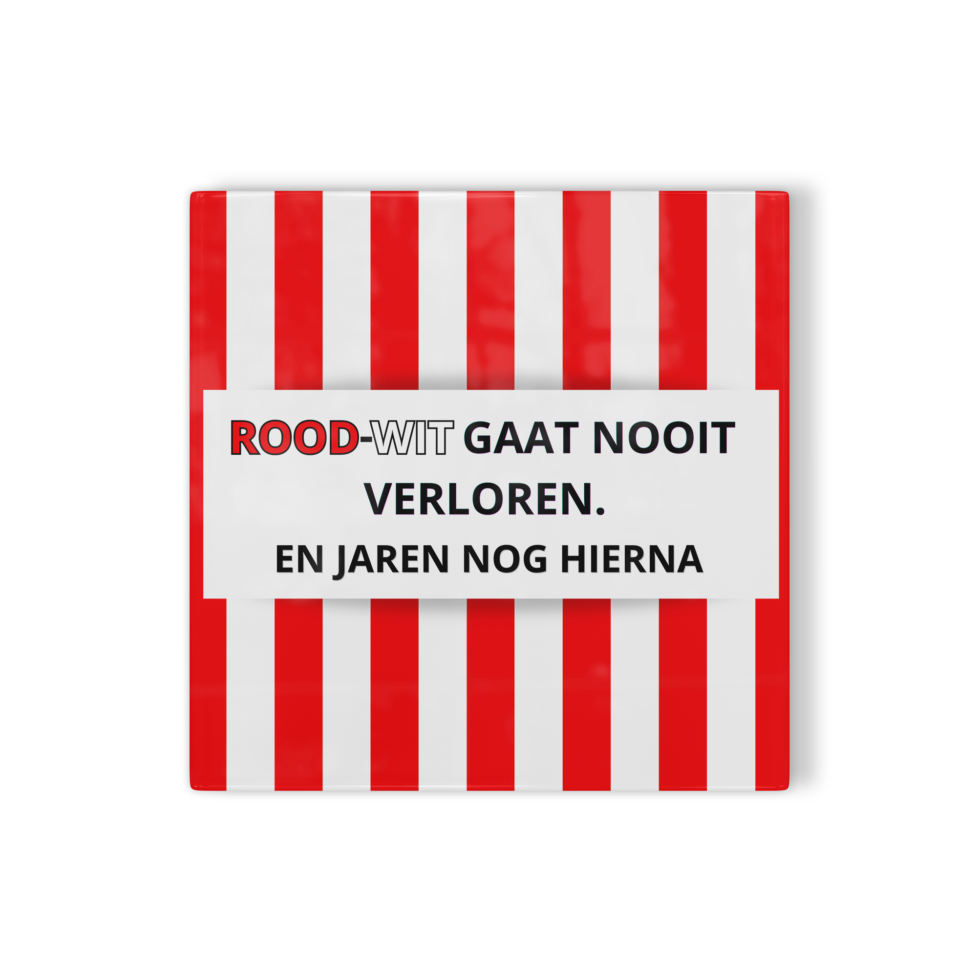 Tegeltje Sparta Rotterdam: Rood-wit gaat nooit verloren