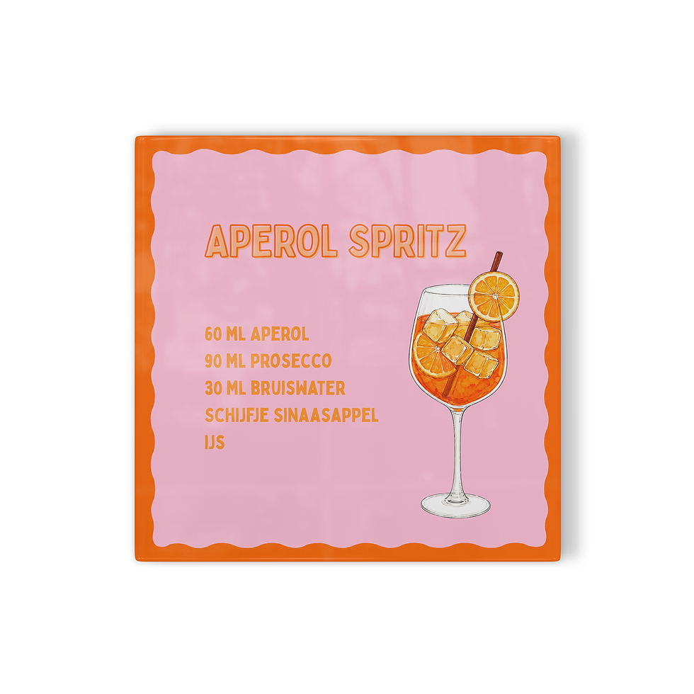Tegeltje Aperol Spritz