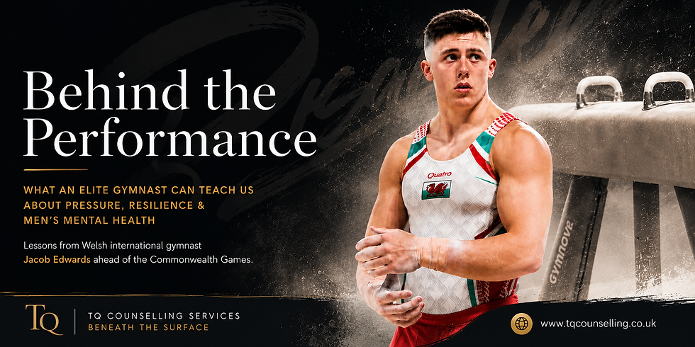Behind the Performance: What an Elite Gymnast Can Teach Us About Pressure, Resilience and Men's Mental Health.