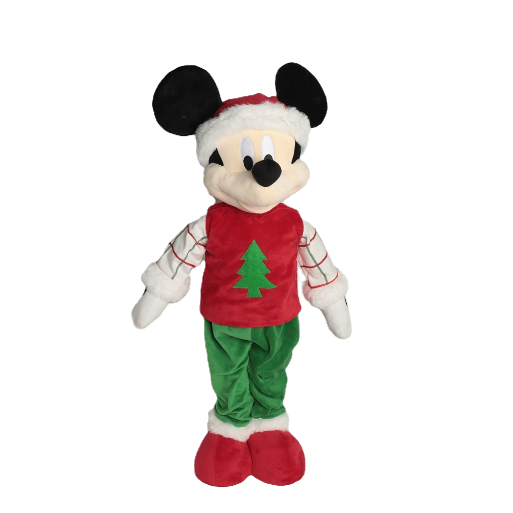 PELUCIA MICKEY PERNA EXTENSÍVEL VRM/VRD 78cm () C/