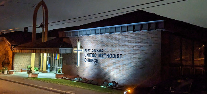 Church at night