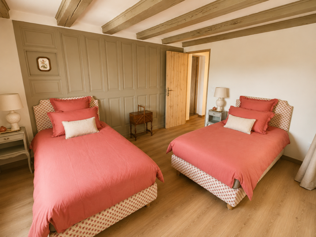 Chambres deux lits