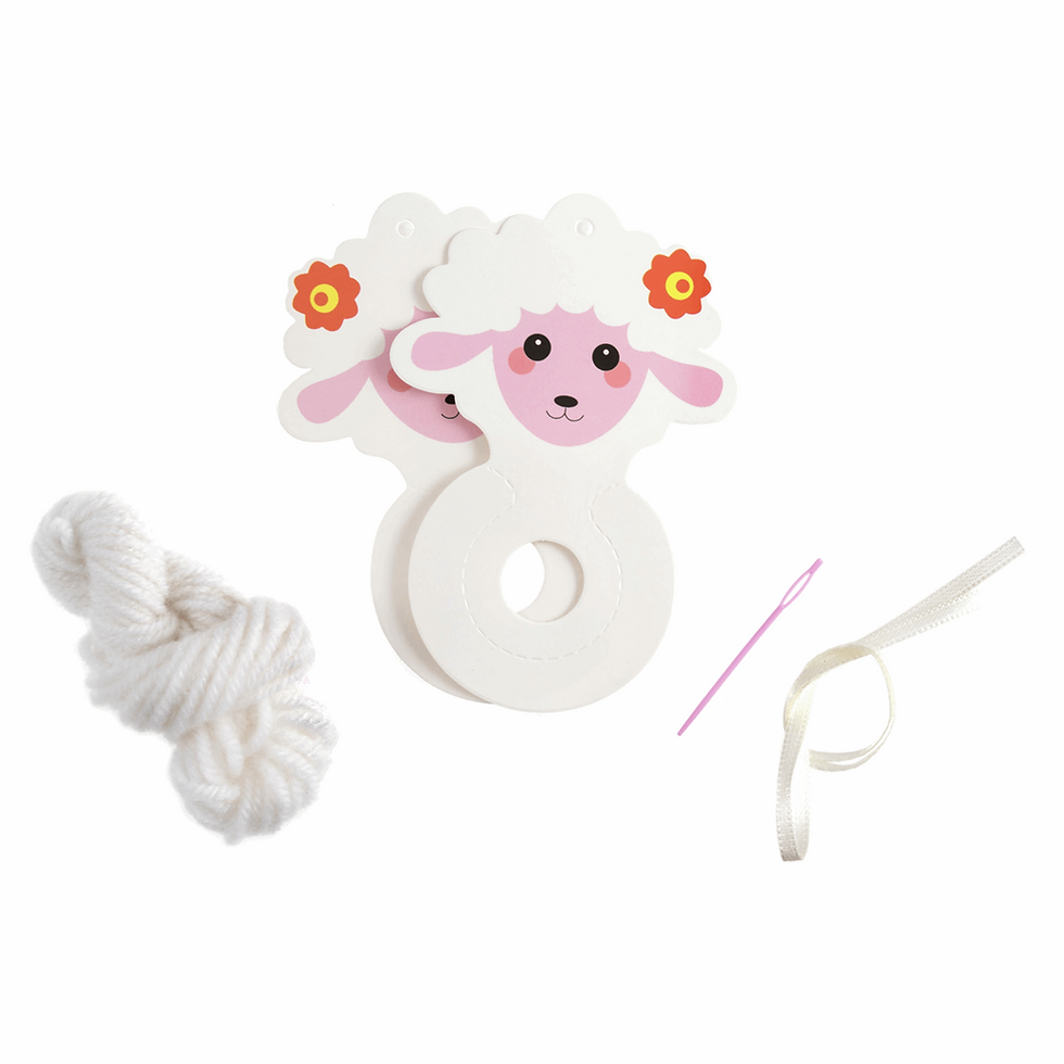 Thumbnail: Pom Pom Decoration Kit: Sheep
