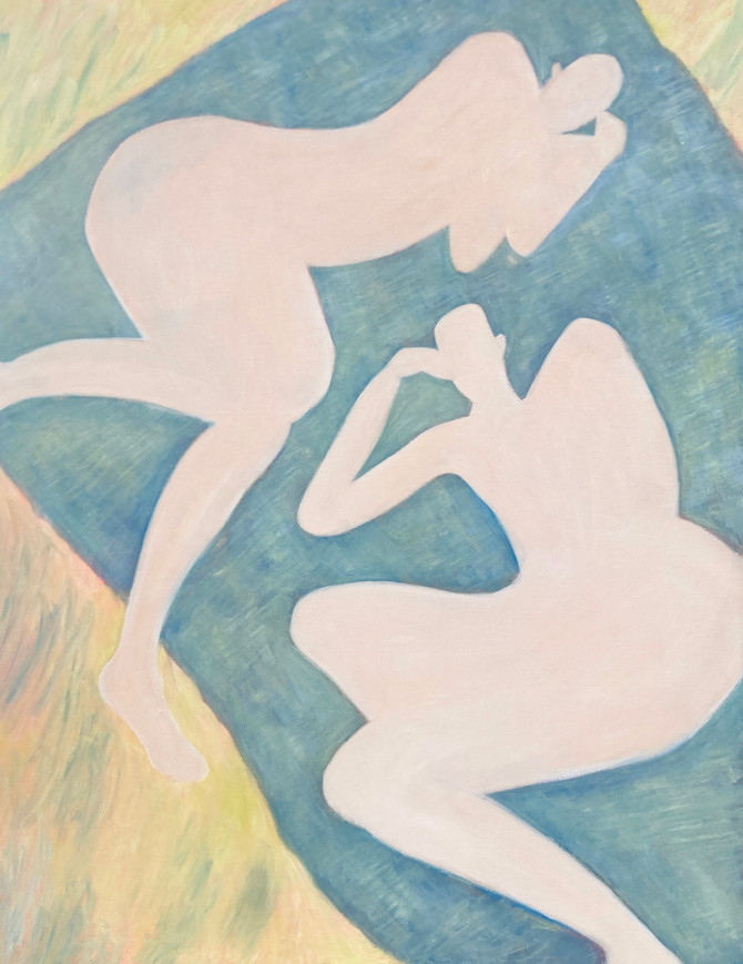 느리게 걸어서 116.5_90.5 oil on canvas 2022.jpeg