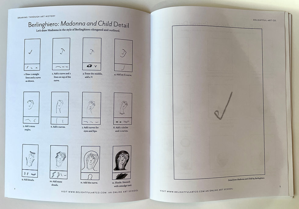 Thumbnail: Art History Sketch Book