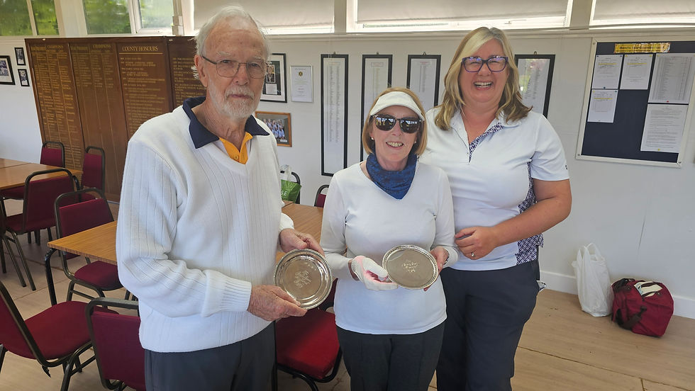 Winners: Jackie James pairs