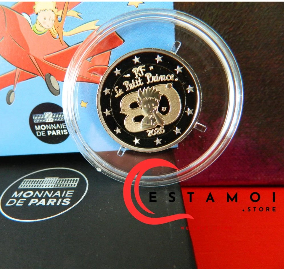 France, 2026, 2 Euro Coin, The Little Prince, Proof!