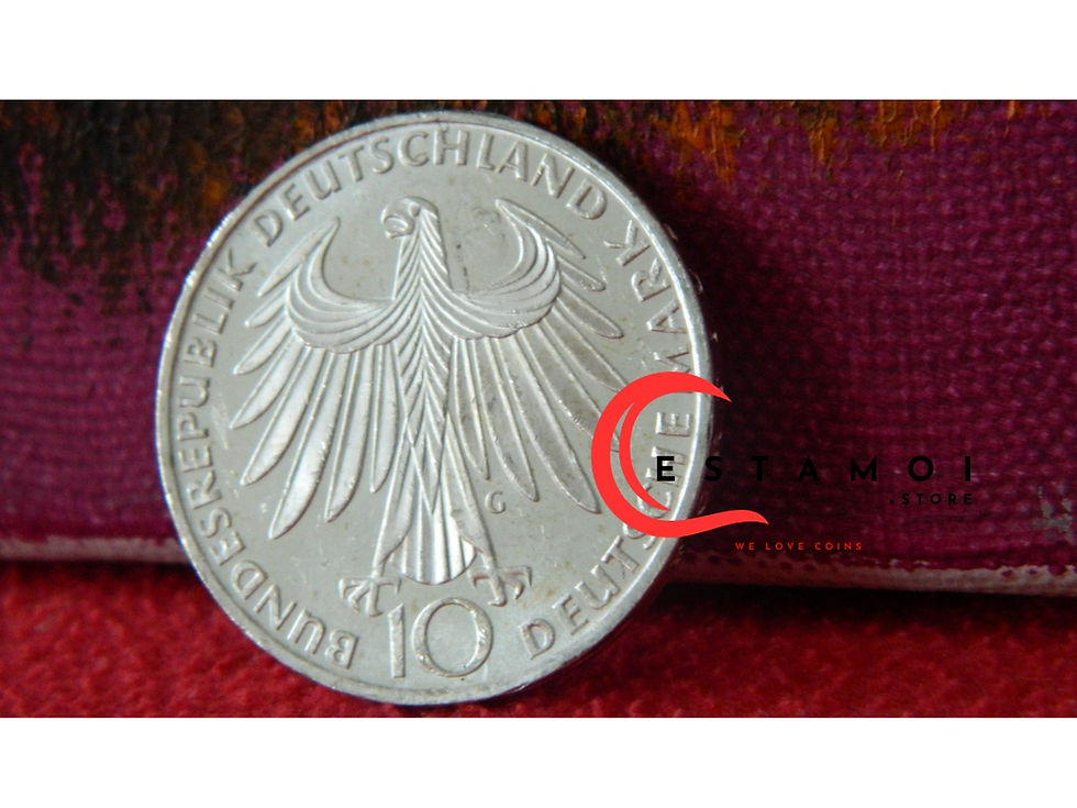 Thumbnail: Germany, 1972, 10 Deutsche Mark, Silver Coin, Munich Olympics XX Olympiad
