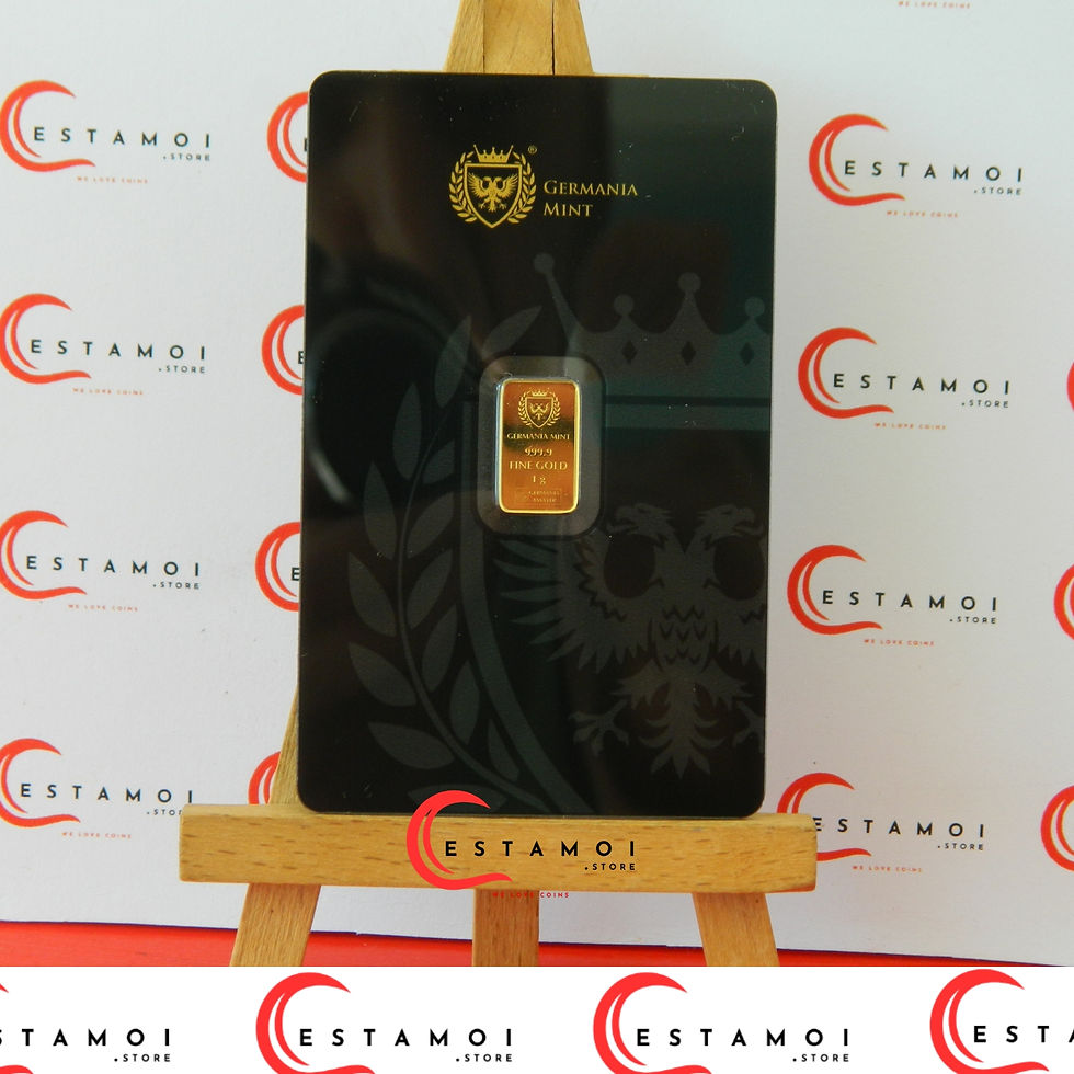 Thumbnail: Germania Mint, Gold Bar, 1G, 999.9 Gold, Timeless Edition