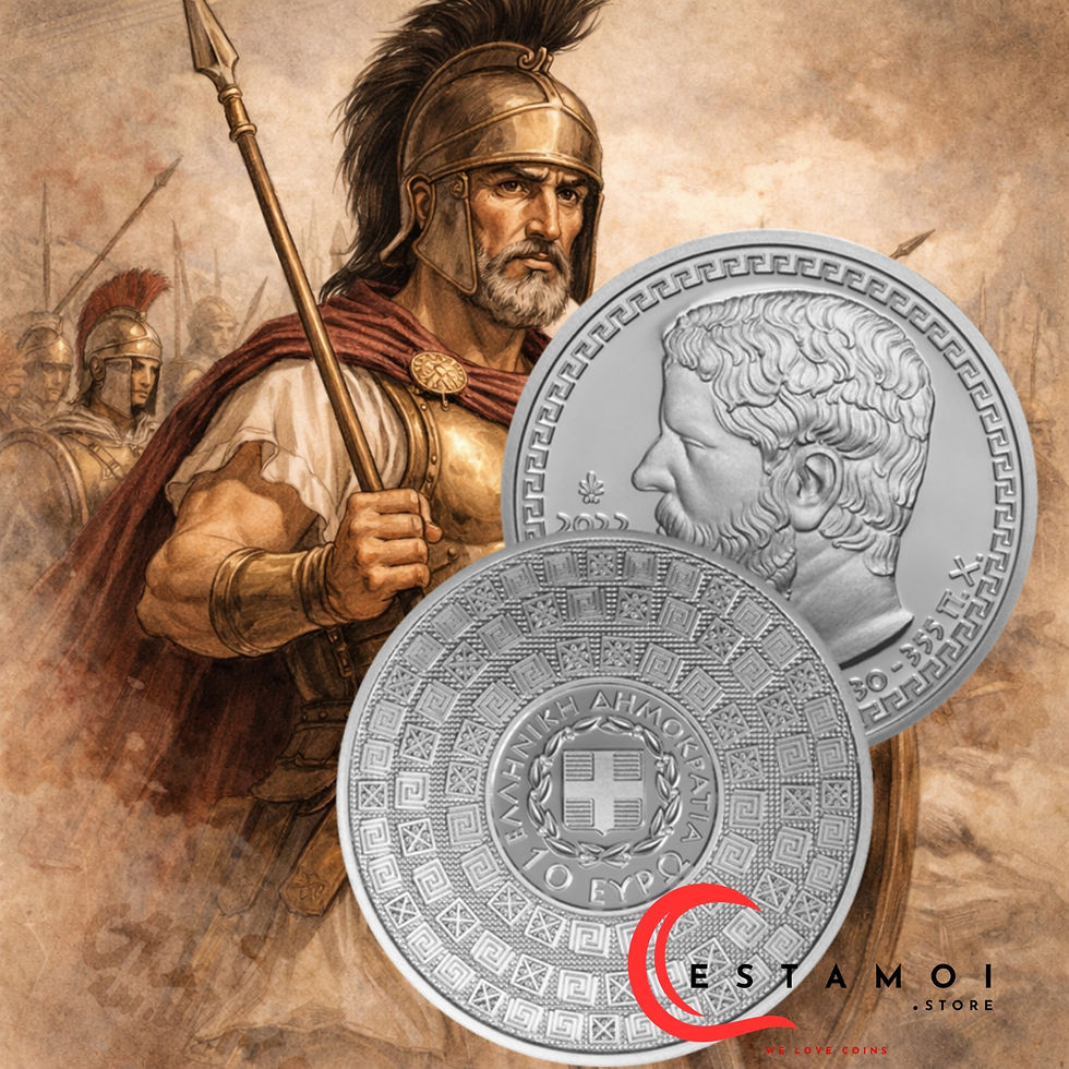 Thumbnail: Greece, 2022, 10 Euro, Silver Coin, Xenophon
