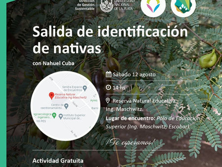 Salimos a identificar nativas, ¡Sumate!