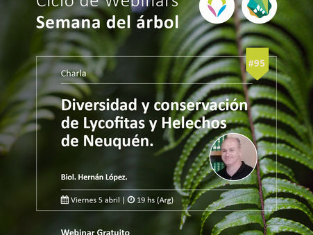 Este viernes aprenderemos sobre nativas en Neuquén, ¡Sumate!