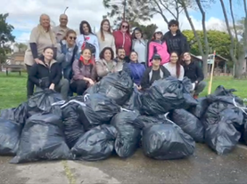 Limpieza de Costas en el Balneario de Quilmes junto a PWC