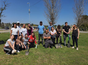 Together with HSBC we planted 60 native specimens