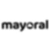 Offizielles Mayoral Markenlogo, Schriftzug mayoral mit integriertem Wolkensymbol.