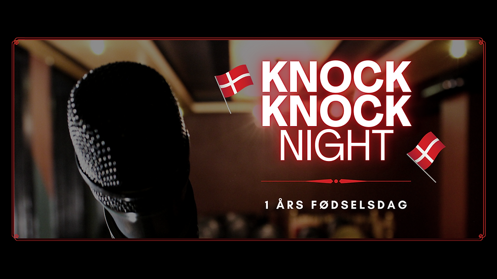 Knock Knock Night - 1 års fødselsdag