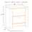 Thumbnail: Bellaby Whitewash One Drawer Nightstand