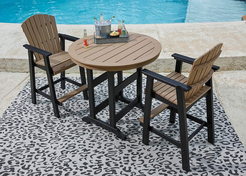 Thumbnail: Fairen Trail 24” Mega-Tough’ Outdoor Barstools