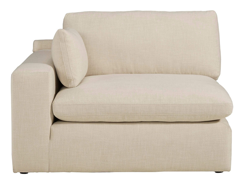 Thumbnail: Elyza Linen 3-Piece Sectional with RSF Chaise