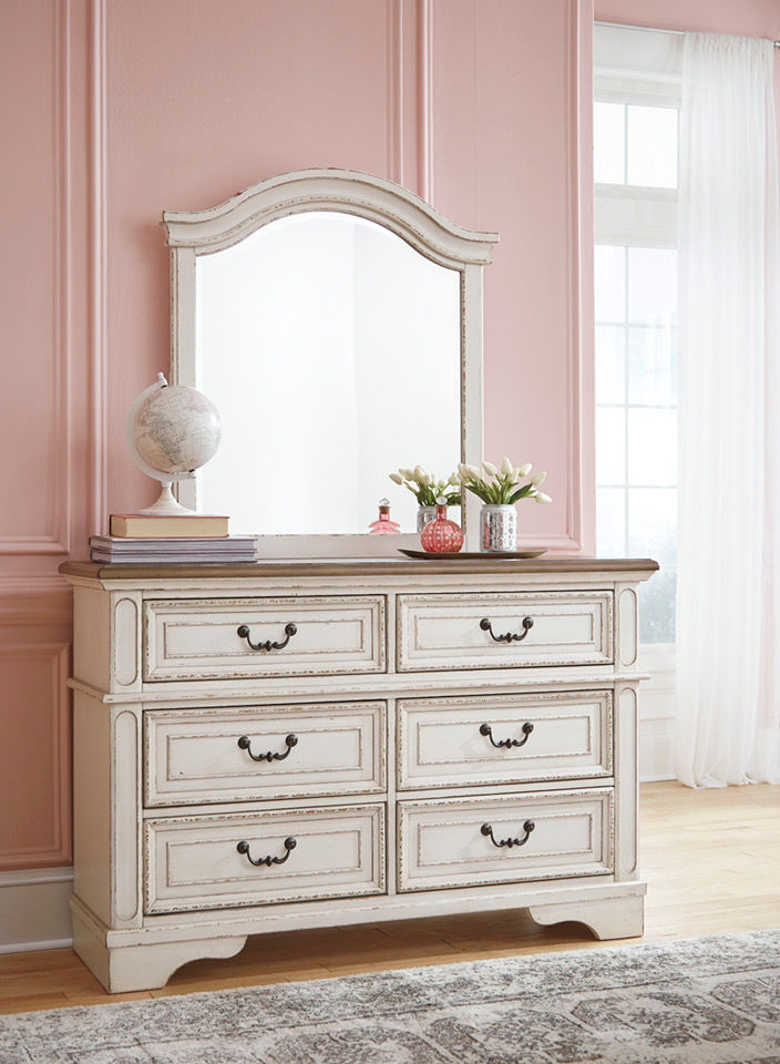 Thumbnail: Realyn Cottage Vanity, Mirror, & Stool