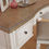 Thumbnail: Realyn Antique White Upholstered Youth Bed